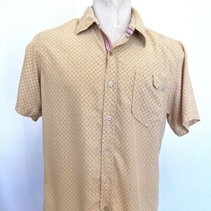 Toes on the Nose - Short Sleeve - Retro Print - Mens Shirt - Size Medium